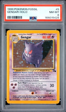 Gengar 5/62 Fossil Holo PSA 8 164015428