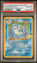 Blastoise 2/102 Celebrations Classic Collection PSA 10 83466608
