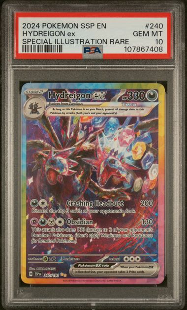 Hydreigon ex 240/191 Surging Sparks PSA 10 107867408