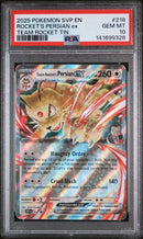 Rocket's Persian 218 Scarlet & Violet Black Star Promo PSA 10 141699328