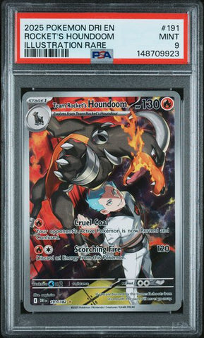 Team Rocket's Houndoom 191/182 Destined Rivals PSA 9 148709923