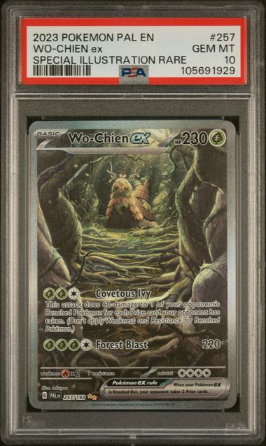 Wo-Chien ex 257/193 Paldea Evolved PSA 10 105691929