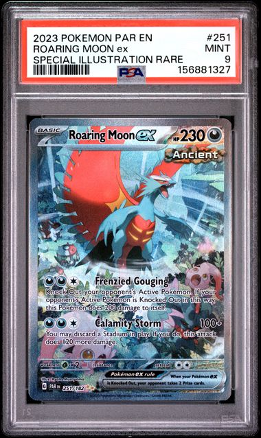 Roaring Moon ex 251/182 Paradox Rift PSA 9 156881327