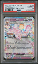 Espeon ex (Stamped) 034/131 Prismatic Evolutions PSA 10 117366831