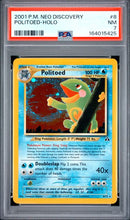 Politoed - Holo 8/75 Neo Discovery PSA 7 164015425