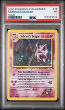 Sabrina's Gengar 14/132 Gym Heroes PSA 1 125323014