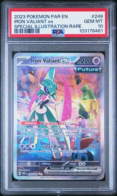 Iron Valiant ex 249/182 Paradox Rift PSA 10 103178461