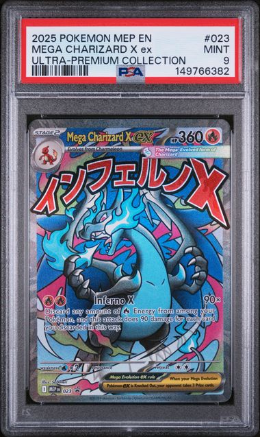 Mega Charizard X ex (023) Black Star Promo PSA 9 149766382