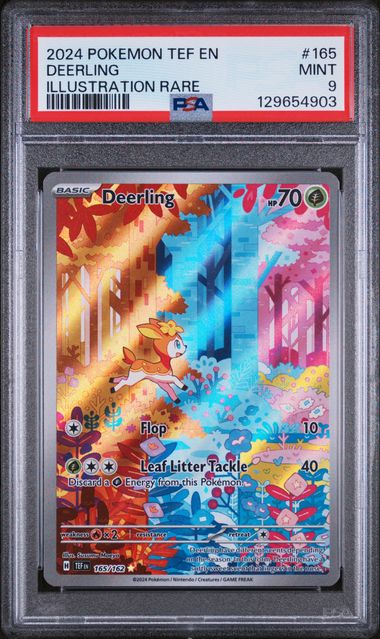 Deerling 165/162 Temporal Forces PSA 9 129654903