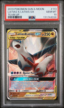 Latias & Latios GX 113/181 Team Up PSA 10 131744936