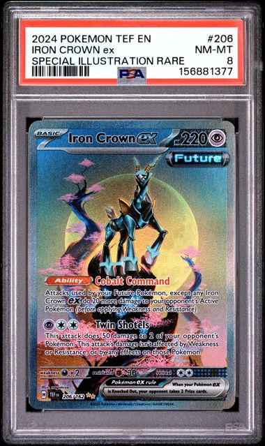 Iron Crown ex 206/162 Temporal Forces PSA 8 156881377