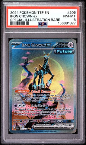 Iron Crown ex 206/162 Temporal Forces PSA 8 156881377