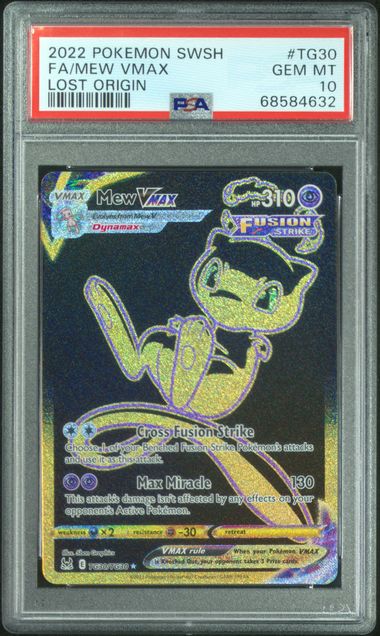 Mew VMAX TG30/TG30 Lost Origin PSA 10 68584632