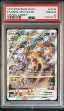 Mewtwo Vstar Crown Zenith GG44/GG70 PSA 10 74016276