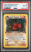 Dark Dugtrio 6/82 Team Rocket 1st PSA 8 104691284
