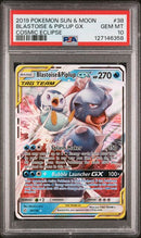 Blastoise & Piplup GX 38/236 Cosmic Eclipse PSA 10 127146358
