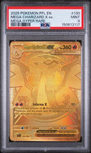 Mega Charizard X ex 130/094 Phantasmal Flames PSA 9 150613117