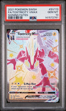 Toxtricity VMAX SV113/SV122 Shining Fates PSA 10 141572761