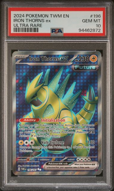 Iron Thorns ex 196/167 Twilight Masquerade PSA 10 94462872