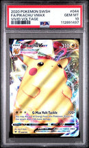 Pikachu VMAX 044/185 Sword & Shield: Vivid Voltage PSA 10 112891497