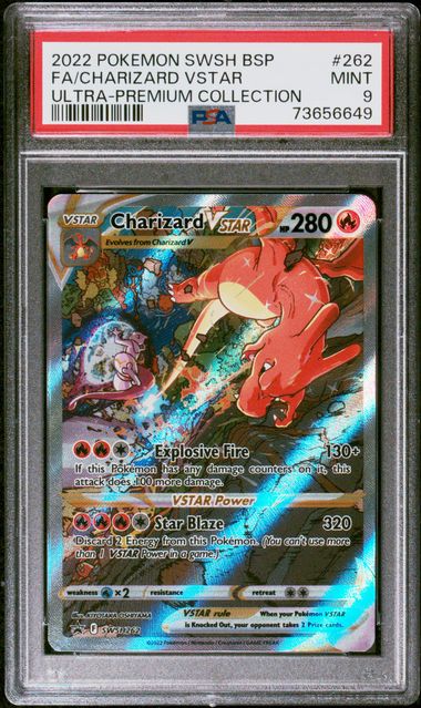 Charizard VSTAR SWSH262 SWSH Ultra-Premium Collection Promo PSA 9 73656649