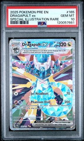 Dragapult ex 165/131 Prismatic Evolutions PSA 10 120057661