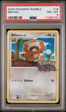 Bibarel 16/16 Pokemon Rumble PSA 8 71265743
