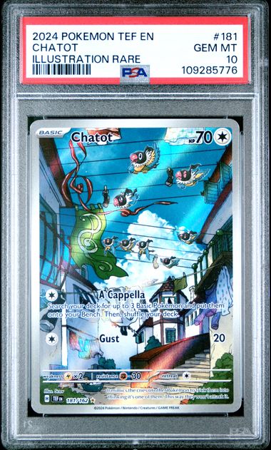 Chatot 181/162 Temporal Forces PSA 10 109285776