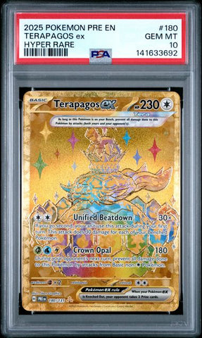 Terapagos 180/131 Prismatic Evolutions PSA 10 141633692