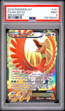 Ho-Oh ex 121/122 XY Breakpoint Full Art PSA 9 156106267
