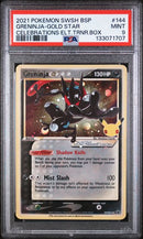 Greninja Gold Star SWSH144 Black Star Promo PSA 9 133071707