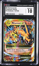 M Charizard EX 13/108 XY: Evolutions CGC 10 6006703002