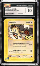 Meowth 121/165 Expedition CGC 10 6021030018