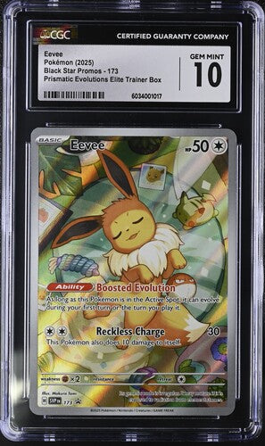 Eevee (173) Black Star Promos CGC 10 6034001017