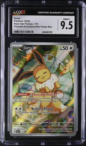 Eevee (173) Black Star Promos CGC 9.5 6034001018