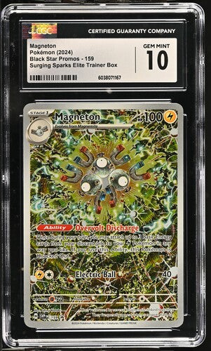 Magneton (159) Black Star Promo CGC 10 6038071167