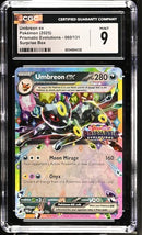 Umbreon ex (Stamped) 060/131 Prismatic Evolutions CGC 9 6054984038