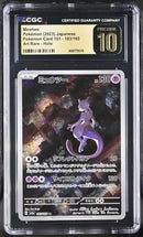 Mewtwo 183/165 JPN 151 CGC Pristine 10 6087725115