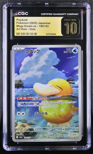 Psyduck 199/193 JPN Mega Dream CGC Pristine 10 6131760066