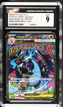 Mega Charizard x ex JPN 223/193 Mega Dream CGC 9 6155821271