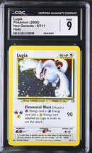 Lugia - Holo 9/111 Neo Genesis CGC 9 6161014003