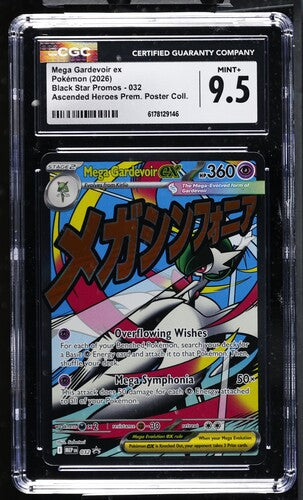 Mega Gardevoir ex (032) Black Star Promo CGC 9.5 6178129146
