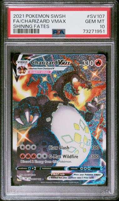 Charizard VMAX SV107/SV122 Shining Fates PSA 10 73271951