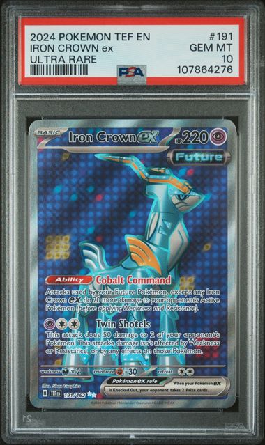 Iron Crown ex 191/162 Temporal Forces PSA 10 107864276