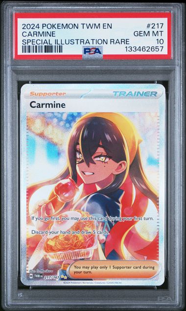 Carmine 217/167 Twilight Masquerade PSA 10 133462657