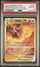 Origin Forme Palkia VSTAR GG67/GG68 Crown Zenith PSA 10 77081916