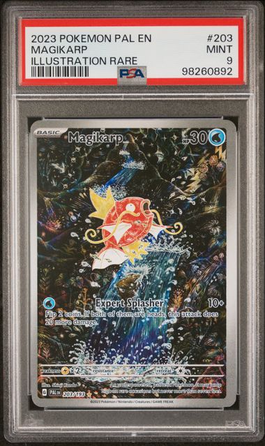 Magikarp 203/193 Paldea Evolved PSA 9 98260892