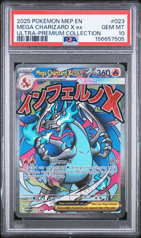 Mega Charizard X ex (023) Black Star Promo PSA 10 156657505