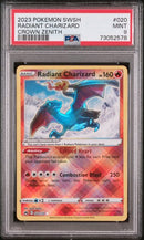 Radiant Charizard 020/159 Crown Zenith PSA 9 73052578