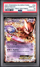 Mewtwo EX 54/99 Celebrations: Classic Collection PSA 10 142950037